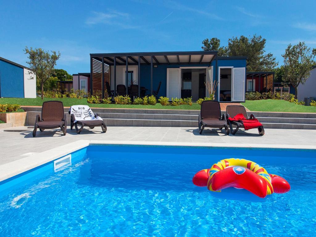 Camping Adria Mobile Homes In Camping Kastanija Novigrad Istria Eksteriør bilde